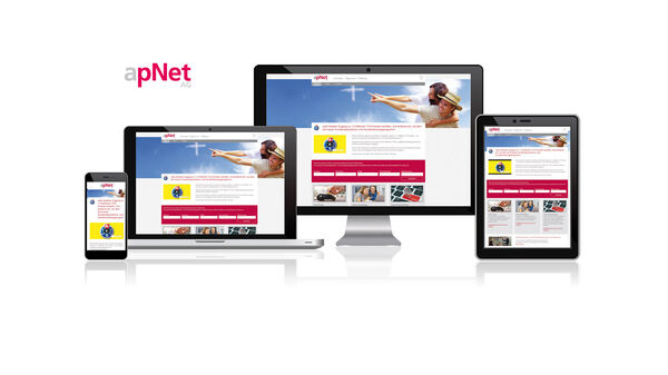 Werbeagentur Webagentur Creactive.ch GmbH Webseite apNet